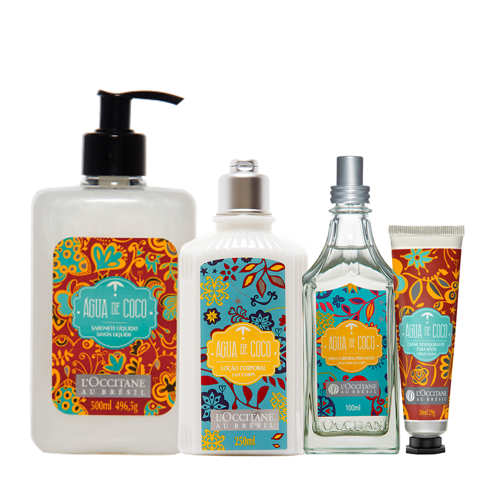 Combo Água de Coco: Spray, Loção, Sabonete e Creme, ,  large image number 0